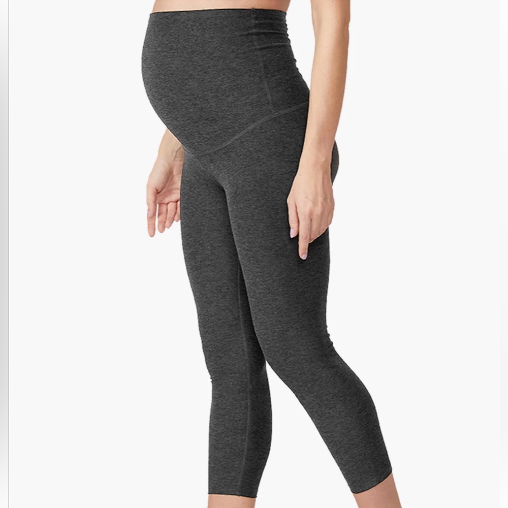 Spacedye Love The Bump Capri Maternity Legging